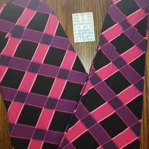 Lularoe tc2 pink plaid!!